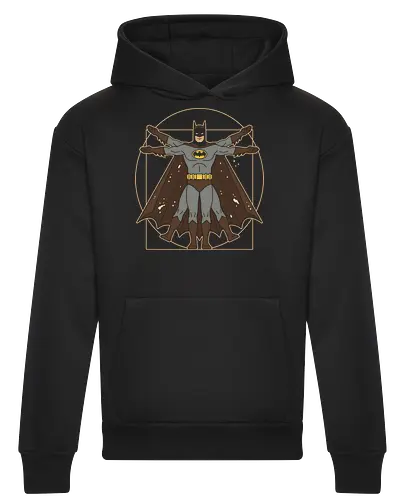 Vitruvian Bat Dark Knight Renaissance Art Parody Graphic