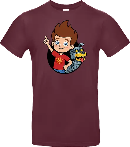 Boy Genius and Robotic Dog