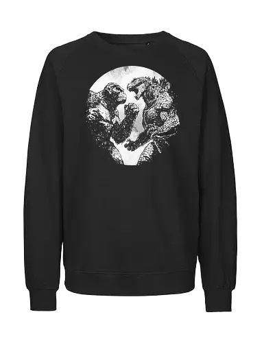 Face off - kaikus, japan, Kaiju, gozilla, movie, tv show - Fairtrade Sweatshirt