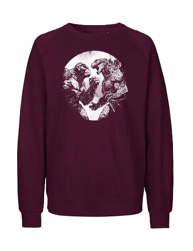 Face off - kaikus, japan, Kaiju, gozilla, movie, tv show - Fairtrade Sweatshirt
