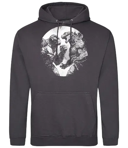 Face off - kaikus, japan, Kaiju, gozilla, movie, tv show - Standard Hoodie