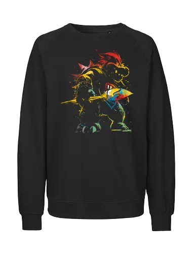 Graffiti freak - Mario, gaming, Villain - Fairtrade Sweatshirt