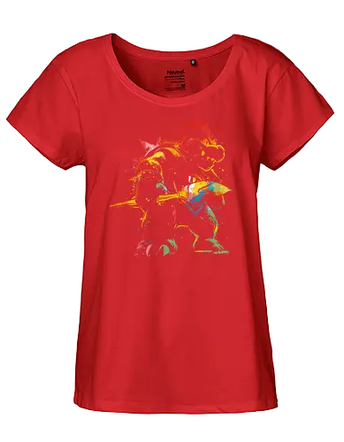 Graffiti freak - Mario, gaming, Villain - Fairtrade Girl Shirt