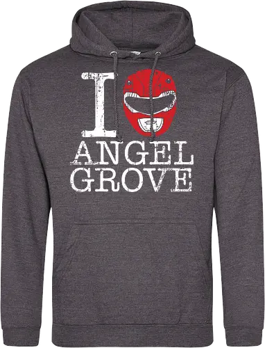 I Love Angel Grove - Red Ranger Power Rangers