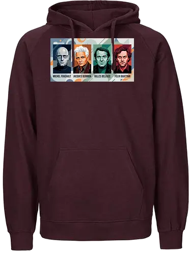 Kings of Poststrukturalismus & Postanarchismus - Fairtrade Hoodie