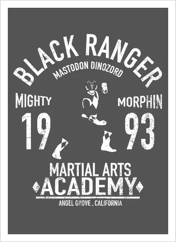 Black Ranger Academy - Zack Taylor Dinozord