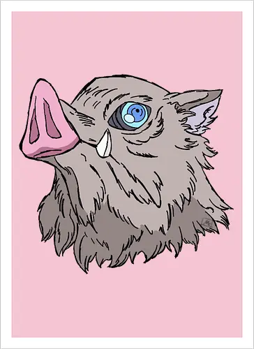 Inosuke Hashibira- Kimetsu no yaiba fanart