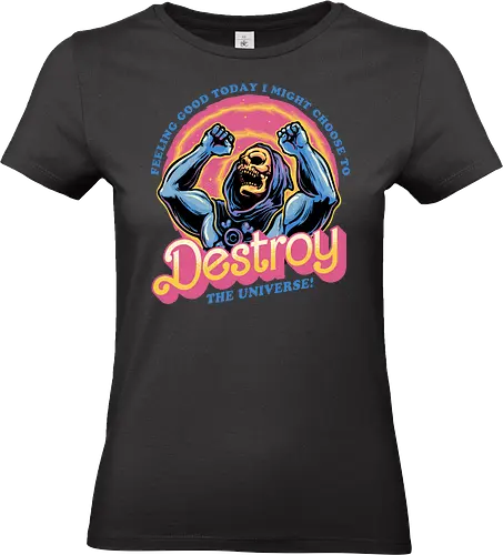 Choose to Destroy - Comic, comic book, character, movie, animated, animation, villain, universe, funny - Standard T-Shirt (Women)