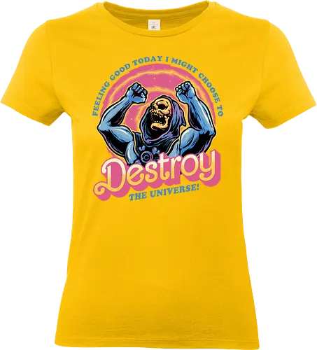 Choose to Destroy - Comic, comic book, character, movie, animated, animation, villain, universe, funny - Standard T-Shirt (Women)