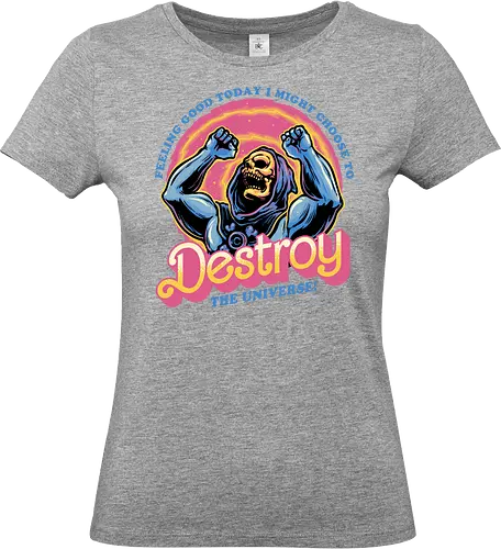 Choose to Destroy - Comic, comic book, character, movie, animated, animation, villain, universe, funny - Standard T-Shirt (Women)
