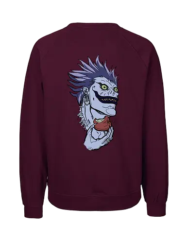 Riuk- Death fanart - Death, death note riuk, death note fanart, death note art, kira, anime fanart, anime art, anime style, anime and manga, otaku, anime merch, anime world - Fairtrade Sweatshirt