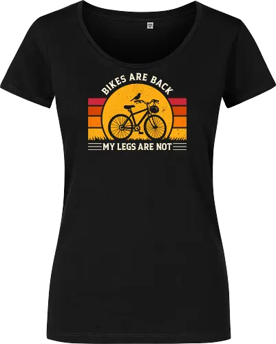Bikes Are Back Vintage Cycling Humor 