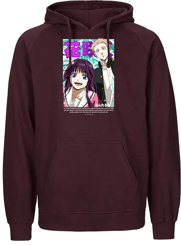 The Fragrant Flower Blooms - the fragrant flower blooms with dignity, kaoru hana wa rin to saku, romance anime, school romance, wholesome anime, slice of life anime, manga series, anime art - Fairtrade Hoodie