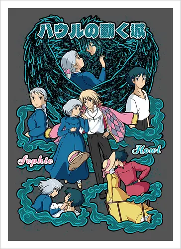 Howl & Sophie – Moving Castle