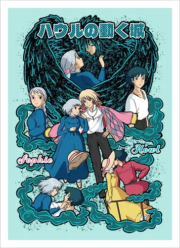 Howl & Sophie – Moving Castle
