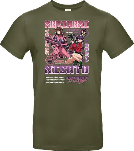 Misato & Makinami – NERV Command