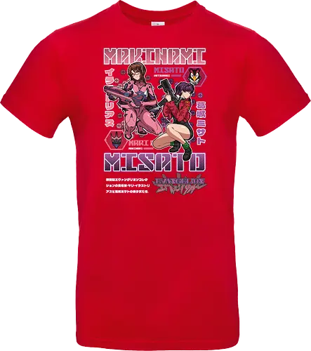 Misato & Makinami – NERV Command