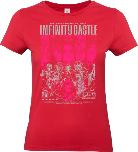 Upper Moons – Infinity Castle - Slayer, upper moon demons, infinity castle arc, demon army, anime villains, dark fantasy anime, manga series, anime art - Standard T-Shirt (Women)