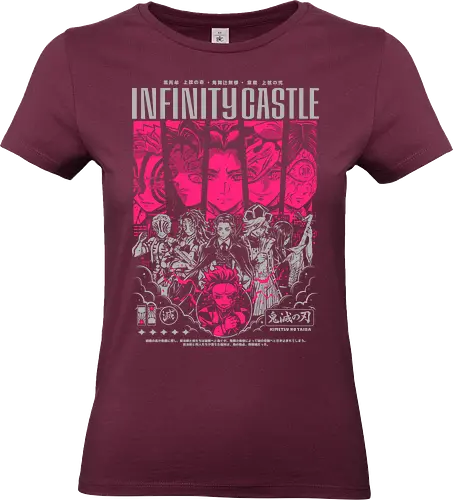 Upper Moons – Infinity Castle - Slayer, upper moon demons, infinity castle arc, demon army, anime villains, dark fantasy anime, manga series, anime art - Standard T-Shirt (Women)