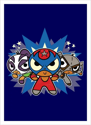 Powerpuff Lucha Libre - PPG Mucha Lucha