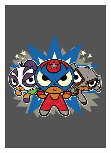 Powerpuff Lucha Libre - PPG Mucha Lucha