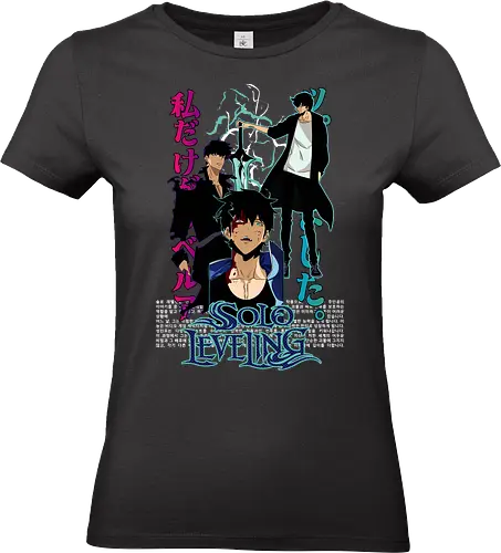 Solo Leveling – Dungeon Break - solo leveling, dungeon gates, monster hunters, action manhwa, fantasy battle, shadow powers, anime art - Standard T-Shirt (Women)