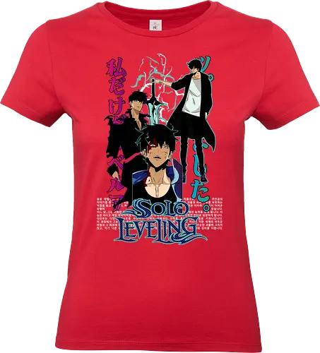 Solo Leveling – Dungeon Break - solo leveling, dungeon gates, monster hunters, action manhwa, fantasy battle, shadow powers, anime art - Standard T-Shirt (Women)