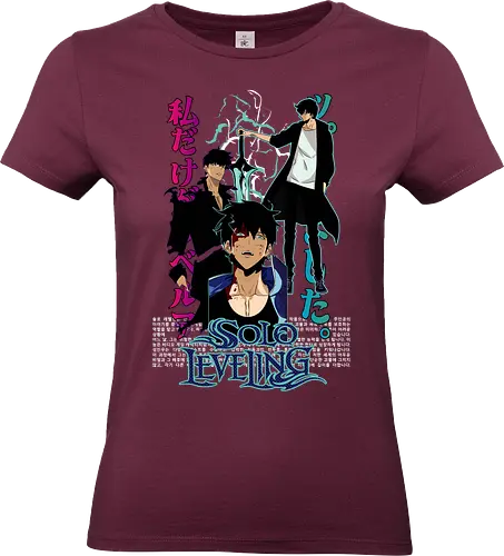 Solo Leveling – Dungeon Break - solo leveling, dungeon gates, monster hunters, action manhwa, fantasy battle, shadow powers, anime art - Standard T-Shirt (Women)
