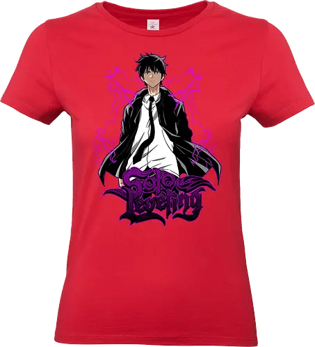 Solo Leveling – Hunter Awakening - solo leveling, hunter guilds, dungeon fight, supernatural action, fantasy manhwa, anime aesthetic - Standard T-Shirt (Women)