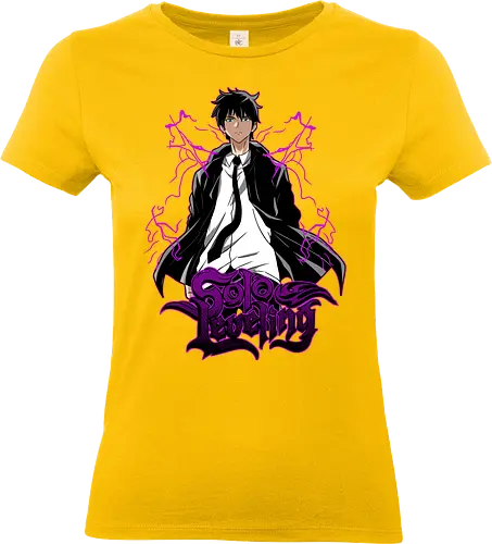 Solo Leveling – Hunter Awakening - solo leveling, hunter guilds, dungeon fight, supernatural action, fantasy manhwa, anime aesthetic - Standard T-Shirt (Women)