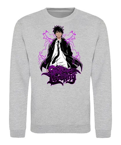 Solo Leveling – Hunter Awakening - solo leveling, hunter guilds, dungeon fight, supernatural action, fantasy manhwa, anime aesthetic - Sweatshirt