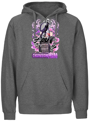 Reze – Dangerous Beauty - Chainsaw, reze, anime femme fatale, bomb power, dark anime aesthetic, shonen manga, anime art - Fairtrade Hoodie