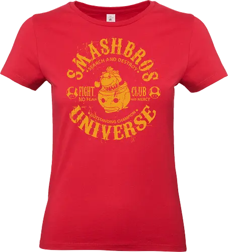 Smash Bros Fight Club - Villain Jr  - mario t-shirt, koopa clown auto, pilz königreich, nintendo bösewicht, fight club, vintage kunst, bowser sohn, koopalings, mario antagonist, bowser jr, smash bros kämpfer, nintendo kleidung, koopa königreich, teetan, super smash bros - Standard T-Shirt (Women)