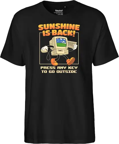 Sunshine Is Back Retro Computer