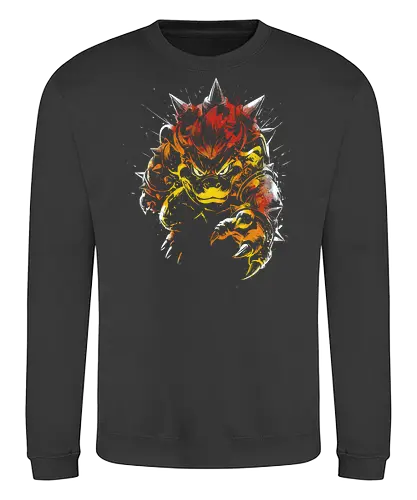 Villain storm - Mario, gaming, video game, space, galaxy, geeky, gamers - Sweatshirt