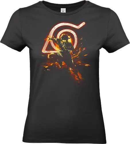 Never give up - Shinobi, anime, manga, japan, fantasy - Standard T-Shirt (Women)