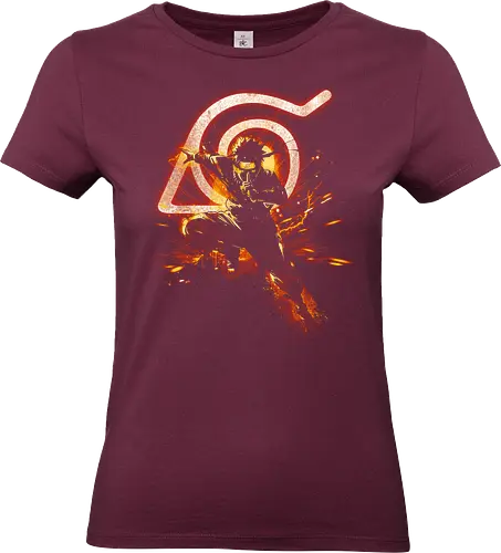 Never give up - Shinobi, anime, manga, japan, fantasy - Standard T-Shirt (Women)