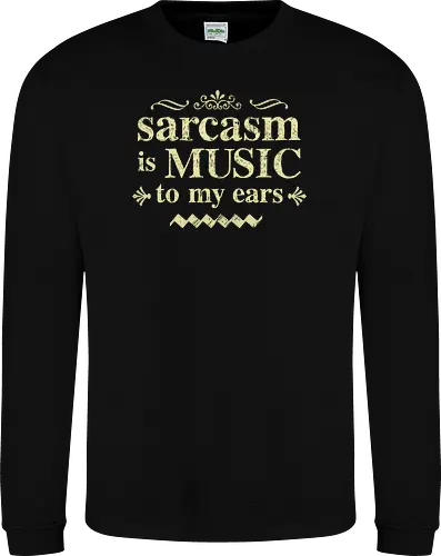 The music of sarcasm