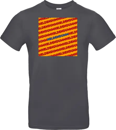 Heldendumm Laufschrift