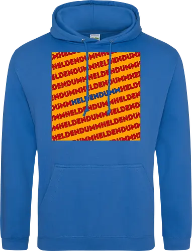 Heldendumm Laufschrift