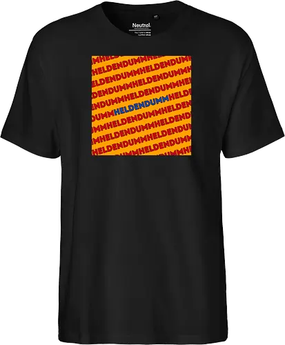 Heldendumm Laufschrift