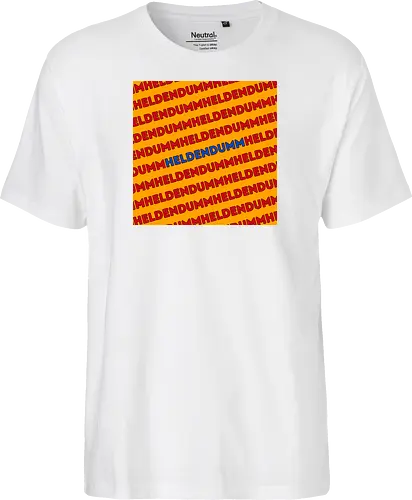 Heldendumm Laufschrift