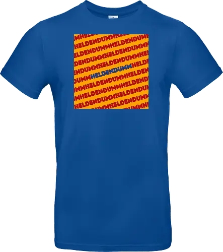 Heldendumm Laufschrift