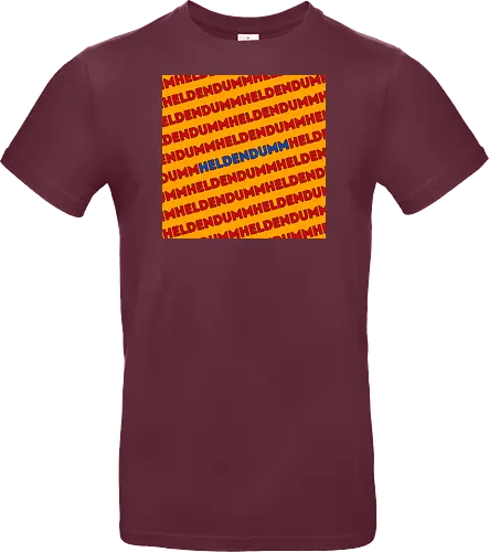 Heldendumm Laufschrift