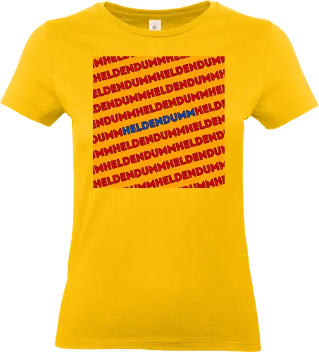 Heldendumm Laufschrift - Standard T-Shirt (Women)