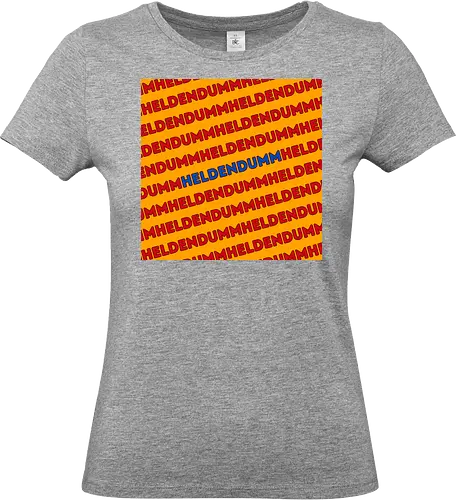 Heldendumm Laufschrift - Standard T-Shirt (Women)