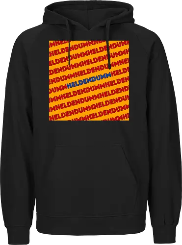 Heldendumm Laufschrift