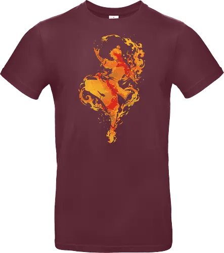 The fire dancer
