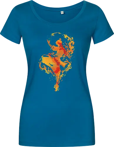 The fire dancer