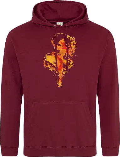 The fire dancer